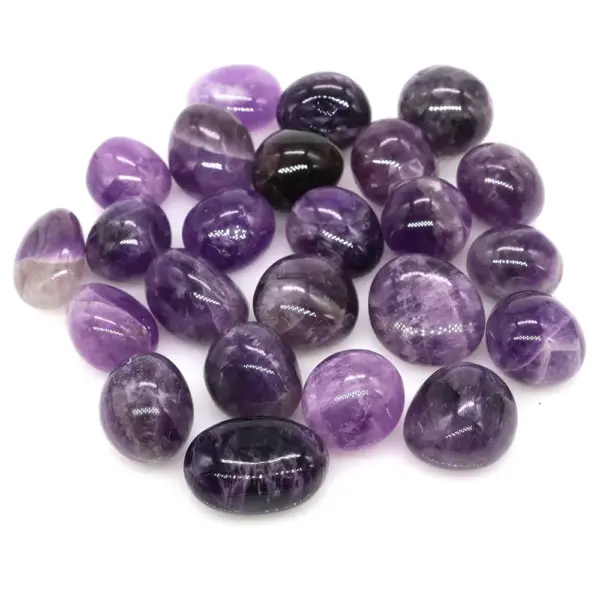 حجر الجمشت الطبيعي للشفاء، عينة من الكوارتز المعدني، حجر كريم من الحصى المتساقط، أحجار كريمة، تأمل محظوظ، ديكور حوض السمك المنزلي