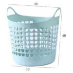 ⁦سلة غسيل بلاستيكية منزلية، سلة ملابس، سلة غسيل، لعبة، استلام، سلة غسيل المرحاض⁩ - الصورة ⁦10⁩