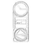 ⁦مسطرة هندسية متعددة الاستخدامات⁩ - الصورة ⁦6⁩