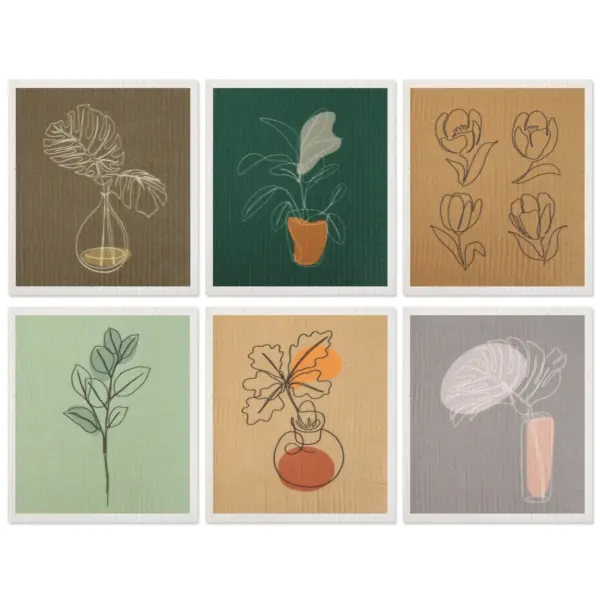 منشفة مطبخ سويدية مُصممة بأسلوب عصري – امتصاص قوي وتنظيف سلس بدون تعب!