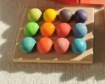 ⁦ألعاب قوس قزح الخشبية للتركيب⁩ - الصورة ⁦24⁩