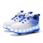 ⁦حذاء تزلج أطفال بإضاءة LED - تصميم مضيء⁩ - الصورة ⁦7⁩