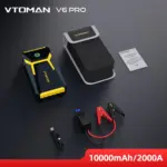 ⁦مضخة هواء سيارة لاسلكية VTOMAN - V6 PRO⁩ - الصورة ⁦7⁩