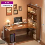 ⁦طاولة كمبيوتر زاوية كبيرة على شكل حرف L⁩ - الصورة ⁦6⁩