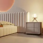 ⁦سرير ملكي أوروبي فاخر بتصميم نورديك كلاسيكي⁩ - الصورة ⁦6⁩