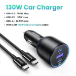 ⁦شاحن سيارة UGREEN بقوة 130 واط - الأقوى في السوق!⁩ - الصورة ⁦7⁩