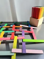 ⁦مكعبات بناء غابة قوس قزح⁩ - الصورة ⁦8⁩
