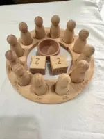 ⁦دمى خشبية تعليمية بألوان قوس قزح⁩ - الصورة ⁦16⁩