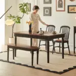 ⁦طاولة طعام اسكندنافية متعددة الاستخدامات⁩ - الصورة ⁦3⁩