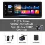 ⁦كاميرا سيارات K2 Pro بدقة 4K - شاشة 11.3 بوصة⁩ - الصورة ⁦10⁩