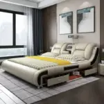 ⁦سرير ملكي فاخر بتصميم عصري متعدد الوظائف⁩ - الصورة ⁦4⁩
