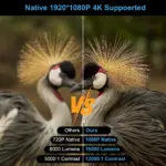 ⁦بروجيكتور منزلي بدقة 4K و Full HD - تجربة سينمائية استثنائية⁩ - الصورة ⁦4⁩