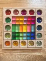 ⁦مكعبات مونتيسوري شفافة للأطفال⁩ - الصورة ⁦6⁩