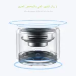 ⁦مكنسة سيارة لاسلكية قوية - ٩٩٨٠٠٠ باسكال⁩ - الصورة ⁦2⁩