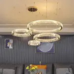 ثريا كريستال فاخرة ذهبية