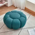 ⁦Single Seat Designer Pumpkin Lazy Sofa Balcony and Bedroom Can Lie Down and Recline Italian Minimalist Rochburg Football Sofa⁩ - الصورة ⁦25⁩