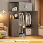 ⁦خزانة ملابس قابلة للطي بتصميم مكعبات عصرية⁩ - الصورة ⁦31⁩