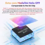 ⁦هاتف Blackview OSCAL TIGER 12 - أداء قوي وشاشة متميزة⁩ - الصورة ⁦4⁩