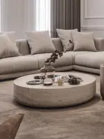 ⁦طاولة جانبية مستديرة عصرية⁩ - الصورة ⁦10⁩