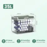 ⁦ثلاجة سيارة محمولة NL - خيارك الأمثل للرحلات (25L/35L/45L)⁩ - الصورة ⁦7⁩