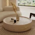 ⁦طاولة جانبية مستديرة عصرية⁩ - الصورة ⁦4⁩