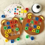 ⁦لوح ألغاز الأشكال والألوان التفاعلي⁩ - الصورة ⁦5⁩