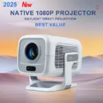 ⁦بروجيكتور منزلي ذكي بدقة 4K و Full HD - تجربة سينمائية استثنائية⁩ - الصورة ⁦2⁩