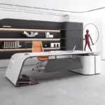 ⁦مكتب خشبي أوروبي فاخر⁩ - الصورة ⁦2⁩