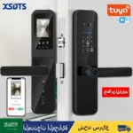 قفل الباب الذكي الرقمي بتقنية Wi-Fi مع بصمة وكاميرا