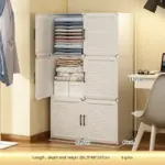 ⁦خزانة ملابس منزلية قابلة للتركيب والتجميع⁩ - الصورة ⁦14⁩
