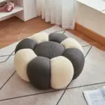 ⁦Single Seat Designer Pumpkin Lazy Sofa Balcony and Bedroom Can Lie Down and Recline Italian Minimalist Rochburg Football Sofa⁩ - الصورة ⁦21⁩