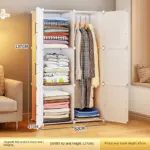 ⁦خزانة ملابس قابلة للطي بتصميم مكعبات عصرية⁩ - الصورة ⁦14⁩