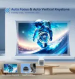 ⁦بروجيكتور منزلي ذكي بدقة 4K و Full HD - تجربة سينمائية استثنائية⁩ - الصورة ⁦5⁩
