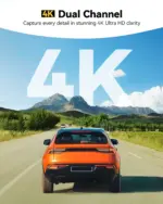 ⁦كاميرا مرآة السيارة الذكية بدقة 4K⁩ - الصورة ⁦3⁩