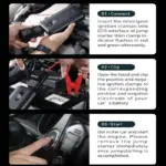 ⁦جهاز بدء تشغيل السيارات المحمول Baseus - بنك طاقة متعدد الوظائف⁩ - الصورة ⁦6⁩