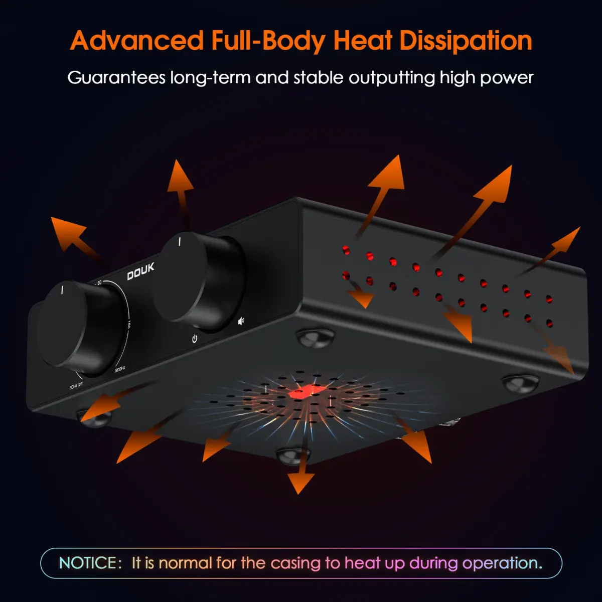⁦مضخم صوت رقمي صغير بقوة 300 وات - أداء Hi-Fi استثنائي⁩ - الصورة ⁦6⁩