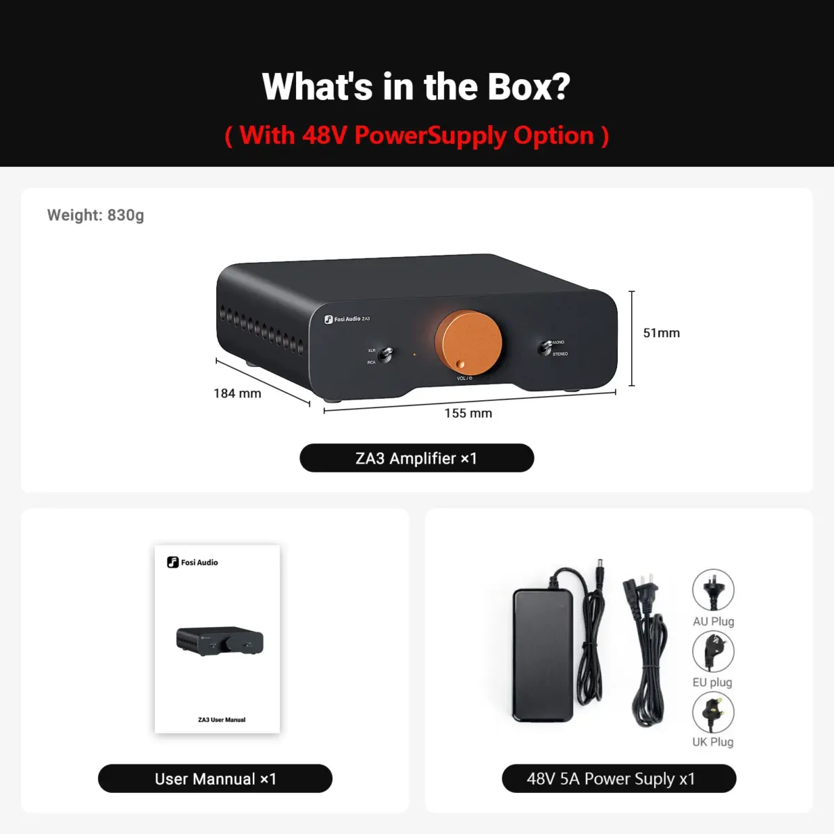 ⁦مضخم صوت ستيريو بقوة 300 وات - أداء Hi-Fi احترافي⁩ - الصورة ⁦10⁩