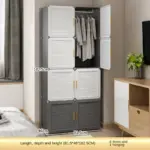 ⁦خزانة ملابس منزلية قابلة للتركيب والتجميع⁩ - الصورة ⁦7⁩