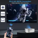 ⁦بروجيكتور منزلي بدقة 4K و Full HD - تجربة سينمائية استثنائية⁩ - الصورة ⁦3⁩