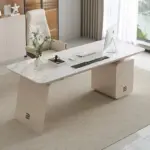 ⁦مكتب مكتبي طويل فاخر بتصميم عصري⁩ - الصورة ⁦3⁩