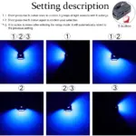 ⁦إضاءة سيارة LED ثلاثية الجوانب⁩ - الصورة ⁦4⁩