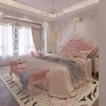 ⁦سرير بنات خشب فاخر⁩ - الصورة ⁦5⁩