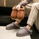 ⁦شبشب رجالي شتوي دافئ بالفرو⁩ - الصورة ⁦4⁩