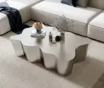 ⁦Metal Luxury Coffee Table Decoration Living Room Designer Side Table Moving Standing Nordic Couchtisch Lounge Suite Furniture⁩ - الصورة ⁦23⁩