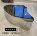 ⁦Metal Industrial Coffee Table Aesthetic Unique Minimalist Designer Side Table Modern Luxury Mesa Auxiliar Postmodern Furniture⁩ - الصورة ⁦11⁩