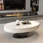 ⁦طاولة قهوة واقفة بتصميم نوردي⁩ - الصورة ⁦2⁩