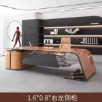 ⁦مكتب خشبي أوروبي فاخر⁩ - الصورة ⁦7⁩