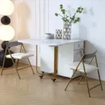 ⁦طاولة طعام قابلة للطي مع تخزين**⁩ - الصورة ⁦4⁩