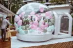 ⁦منزل فقاعي مع ترامبولين شفاف⁩ - الصورة ⁦7⁩
