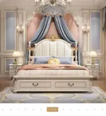 ⁦سرير خشب أمريكي فاخر بتصميم أوروبي كلاسيكي⁩ - الصورة ⁦9⁩